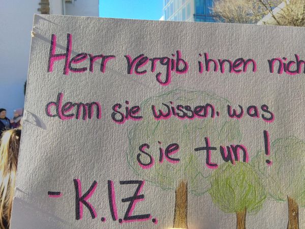 Solidarität mit Fridays for Future Siegen